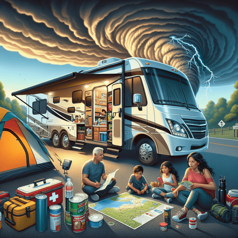 what should i do in case of severe weather while rving 2