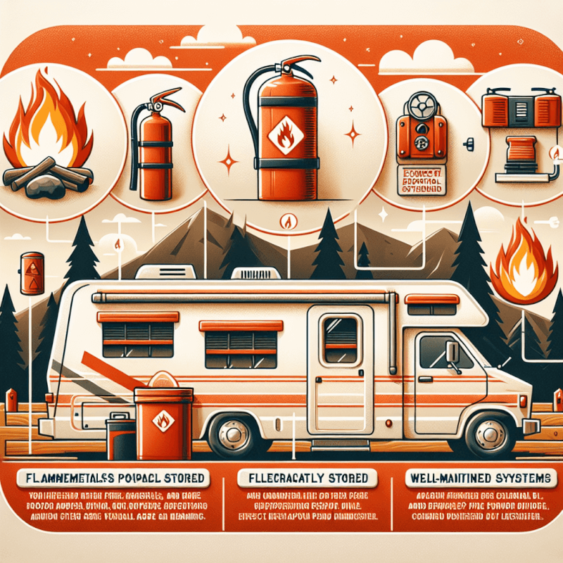 what should i do to ensure fire safety in my rv 2