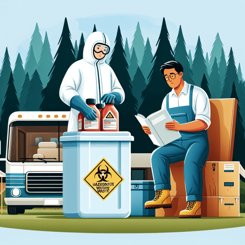 what should i do with hazardous waste materials in my rv 2