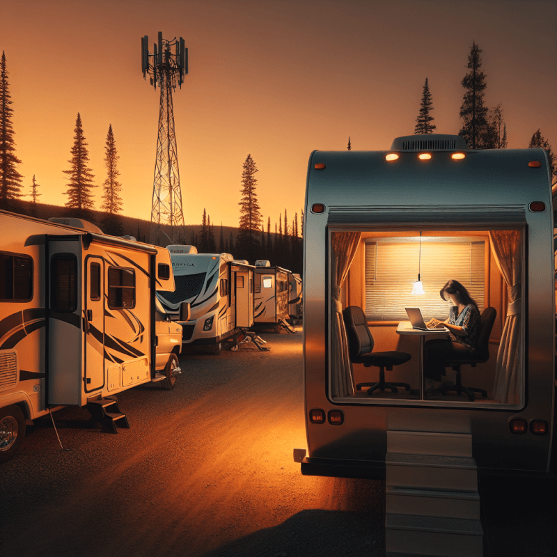 Are There Reliable Internet Options For Remote Work While RVing?