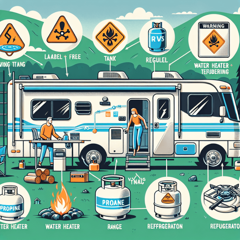 What Safety Precautions Should I Take When Using Propane In My RV?