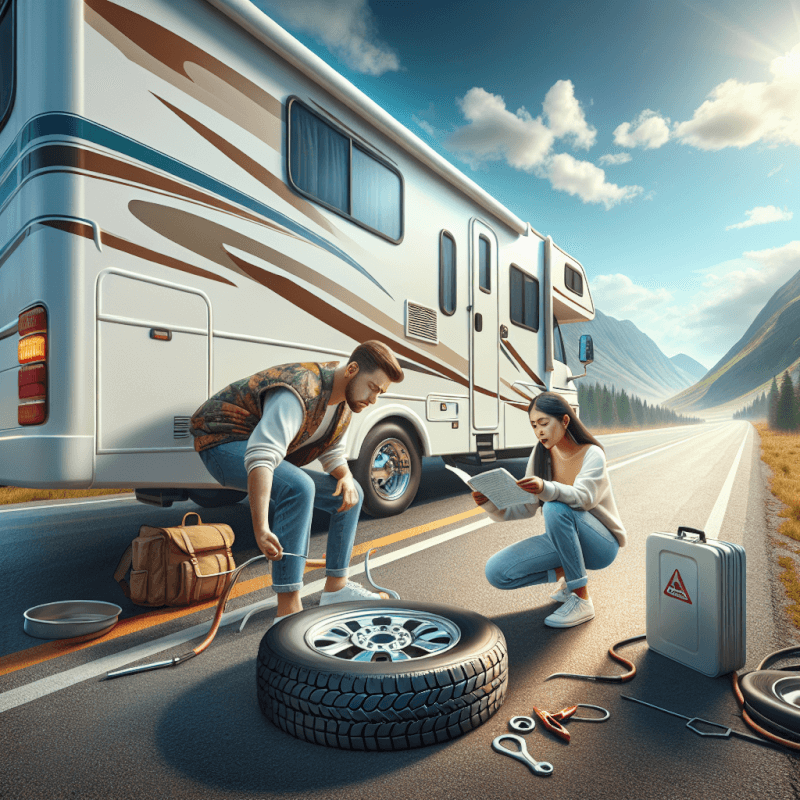 what should i do if my rv has a flat tire on the road 2