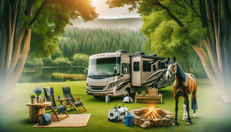 rv camping with horses tips for equestrian adventure 4