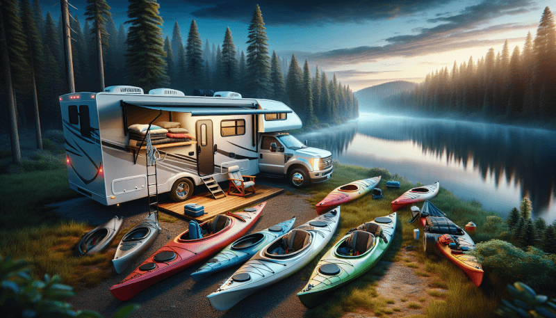 rv camping with kayaks tips for paddling adventure
